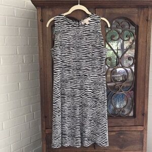 Michael Kors zebra print dress